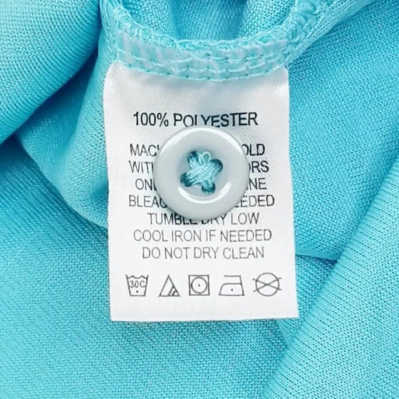 Snake Eyes Large Players Embroidered Sleeve Logo Blue Men's Short Sleeve Polo - Picture 12 of 12